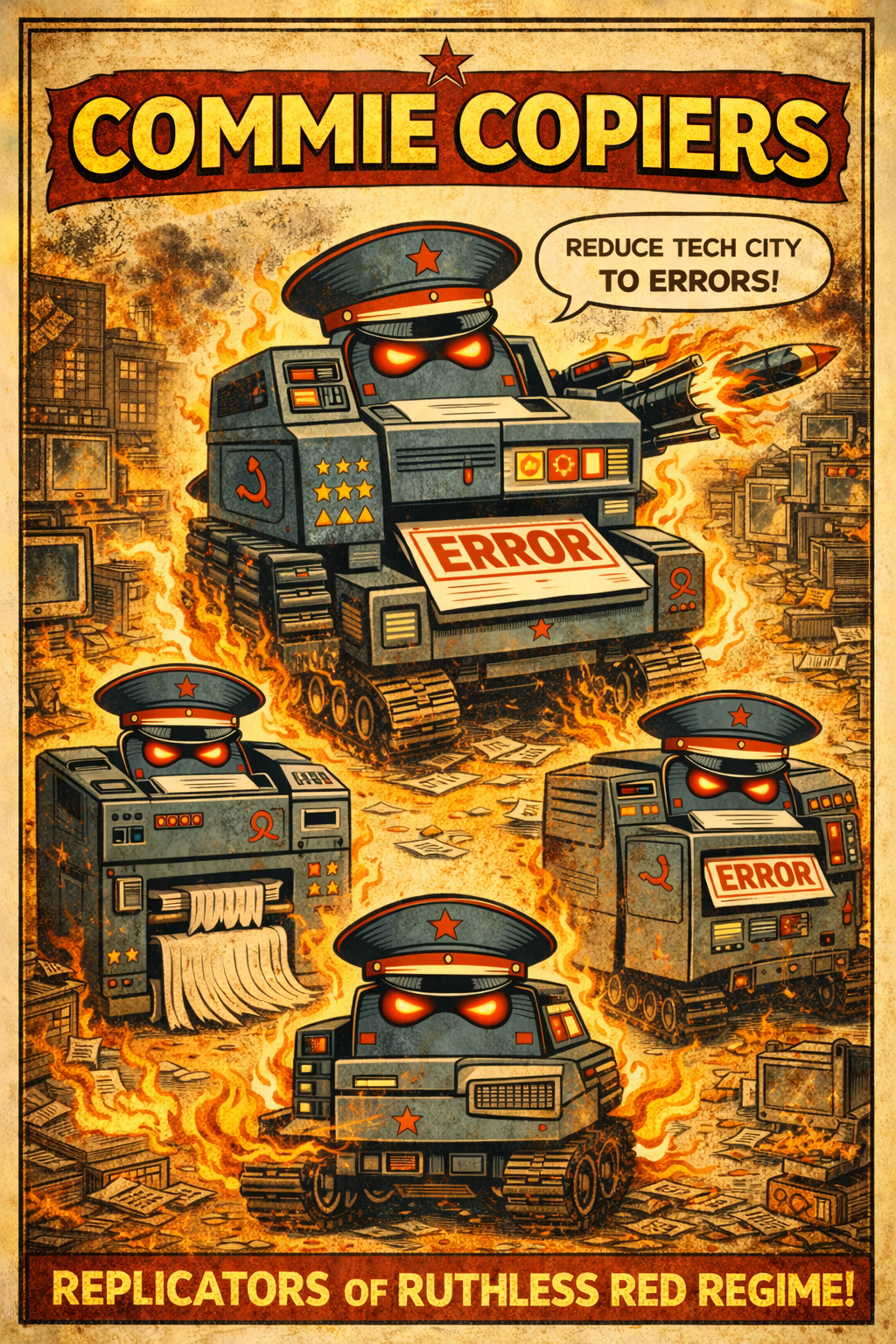 Helpdesker HQ promo art six