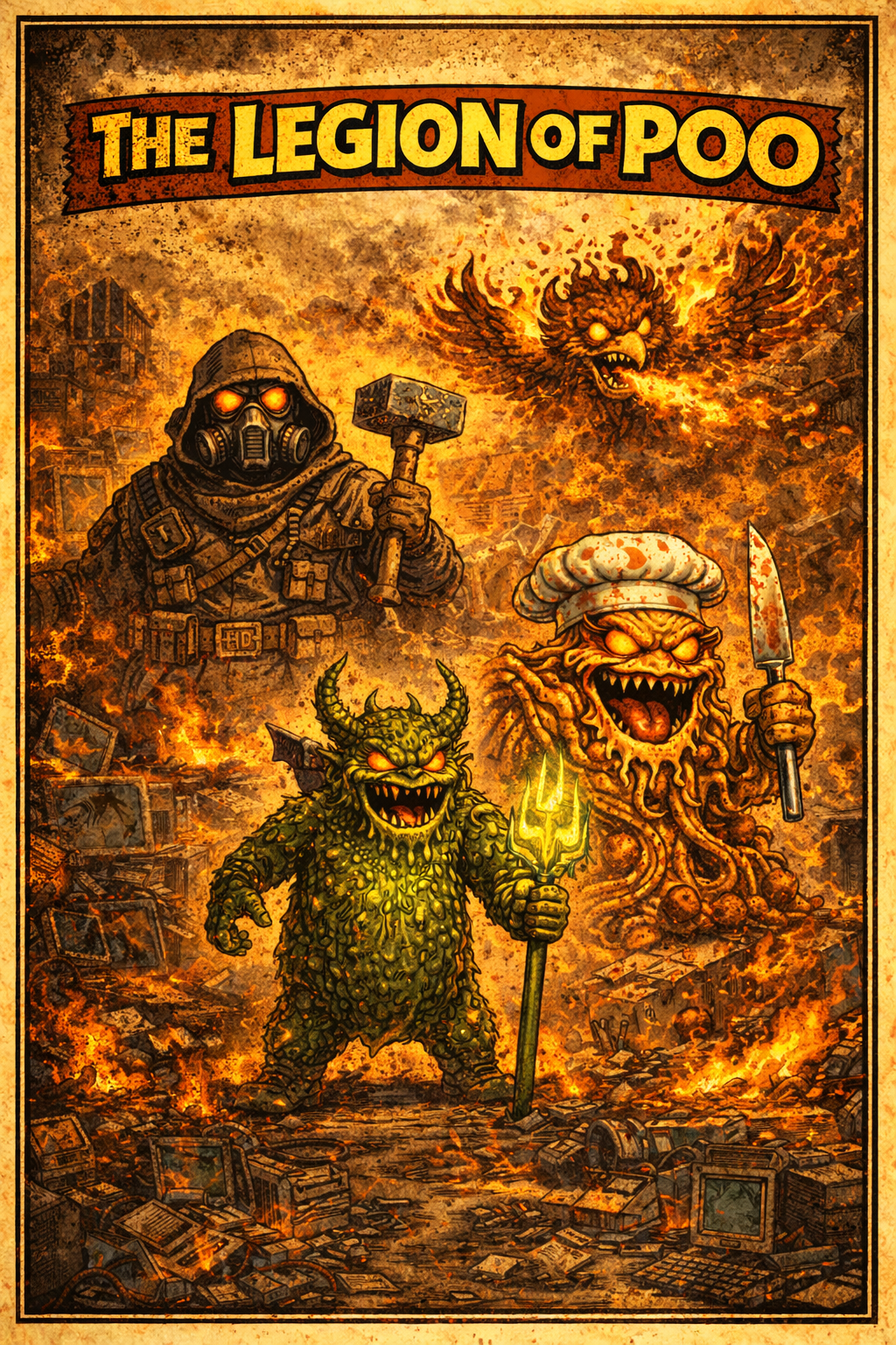 Helpdesker HQ promo art four